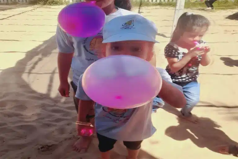 جمعية إسعاد الطفولة الخيرية مشروع الدعم النفسي والترفيه للأطفال